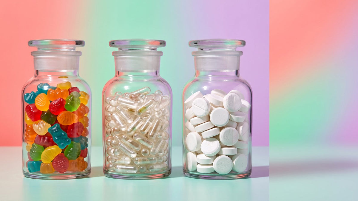 Gummies vs Capsules vs Tablets: Does the Form Matter?