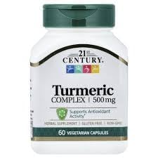 21st Century Turmeric Complex 500 mg - 300 Vegetarian Capsules