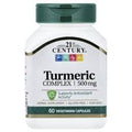 21st Century Turmeric Complex 500 mg - 300 Vegetarian Capsules