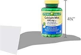 Generic Spring Valley Calcium Plus Vitamin D3 - 150 Softgels - image 4
