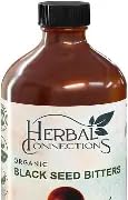 Herbal Connections Organic Black Seed Bitters with Maca - 16 Fl Oz - image 4
