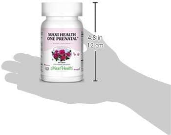 Maxi Health One Prenatal Vitamins with Iron & Folate - 60 Tablets - image 7