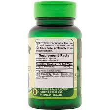 Nature's Truth L-Carnitine 500 mg Dietary Supplement - image 4