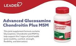 Leader Advanced Glucosamine Chondroitin Plus MSM - 90 Caplets - image 4