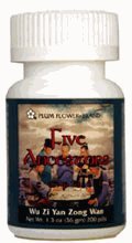 Plum Flower Five Ancestors Teapills Wu Zi Yan Zong Wan - 200 Pills