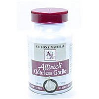 Arizona Natural Allirich Odorless Garlic 500mg - 250 Capsules