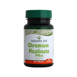 Natures Aid Chromium Picolinate 200µg