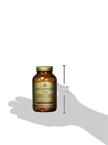 Solgar B-Complex 100 - 100 Vegetable Capsules - image 4