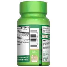 Nature's Truth L-Carnitine 500 mg Dietary Supplement - image 2