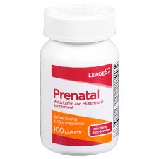 Leader Prenatal Vitamins Caplets - 300 Count (Pack of 3) - image 4