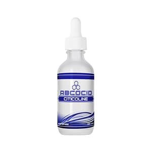 ABCOCID Citicoline Liquid Drops 490 mg - 4 Fl Oz