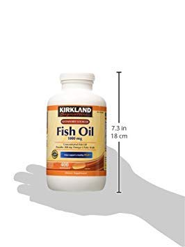 Kirkland Signature Fish Oil Concentrate 300mg Omega-3 - 400 Count - image 2