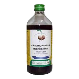 VAIDYARATNAM Aravindasavam Ayurvedic Herbal Supplement - 450 mL