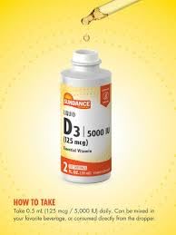 Sundance Vitamin D3 5000 IU Liquid - 8 Ounce - image 4