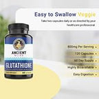 Ancient Bliss S-Acetyl Glutathione Antioxidant - 60 Vegan Capsules - image 5