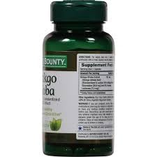 Nature's Bounty Ginkgo Biloba 60mg Capsules - 200 Count - image 4
