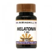 Windmill Melatonin 1 mg Sleep Support Tablets - 100 Count