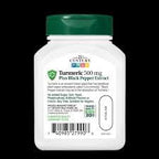 21st Century Turmeric Complex 500 mg - 300 Vegetarian Capsules - image 2
