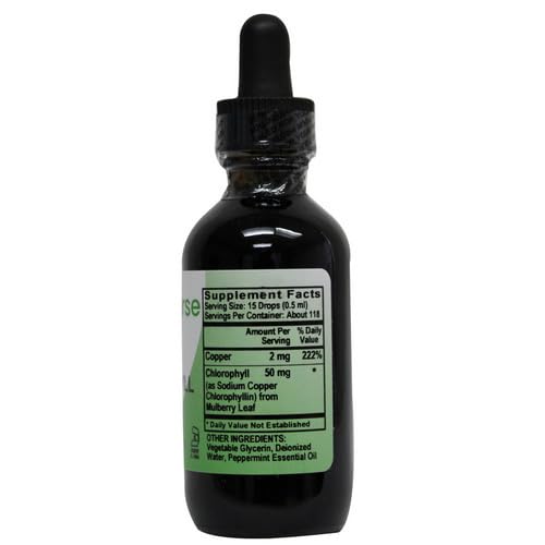 Naturverse Chlorophyll Formula Liquid Extract Alcohol-Free - 2 Fl Oz - image 2