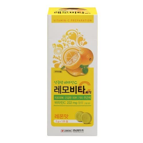 Generic LemoVita C Plus Chewable Tablet Lemon Flavour - 120 Tablets