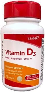 Leader Vitamin D3 Supplement