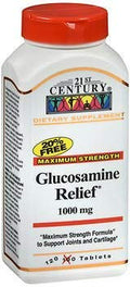 21st Century Glucosamine Relief 1000 mg - 360 Tablets
