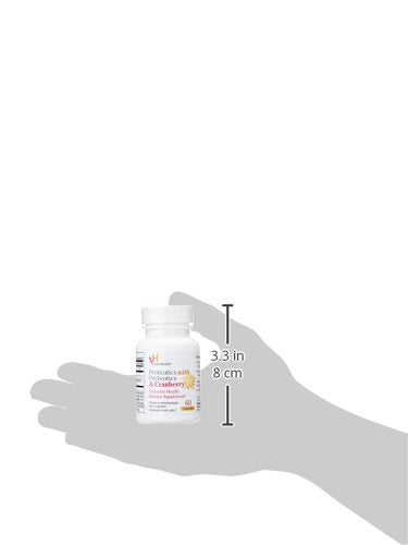 vH essentials Probiotics with Prebiotics and Cranberry - 60 Capsules - image 2