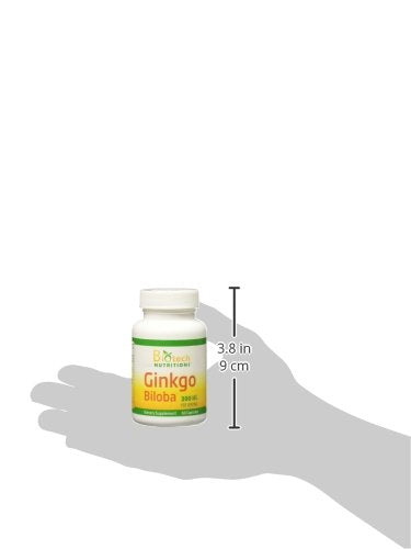 Biotech Nutritions Ginkgo Biloba 300 mg - 60 Vegetarian Capsules - image 3