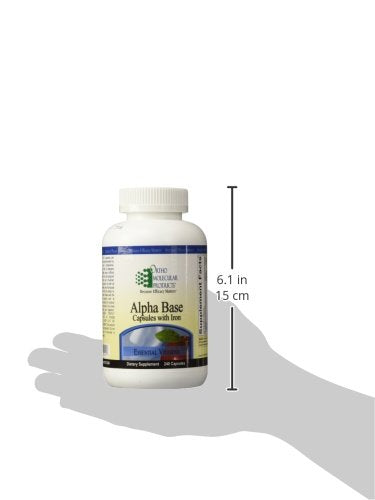 Ortho Molecular Products Alpha Base with Iron - 240 Capsules - image 5