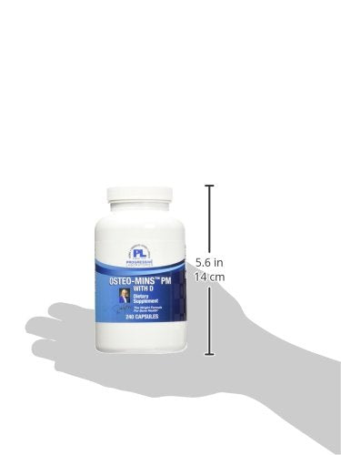 Progressive Laboratories Osteo-Mins PM with D - 240 Capsules - image 3