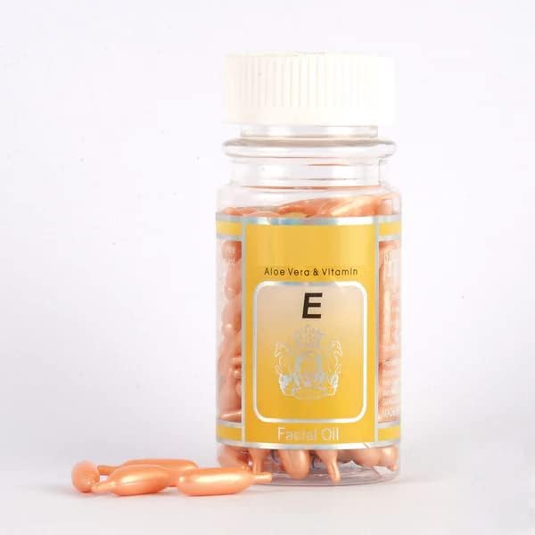 Generic Vitamin E Facial Capsules for Skin Nourishment - 60 Capsules