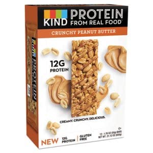 KIND Crunchy Peanut Butter Protein Bar - 12 Bars