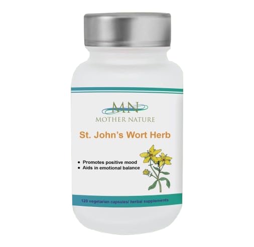 Mother Nature St. John's Wort Herbal Supplement - 120 Vegan Capsules - image 3