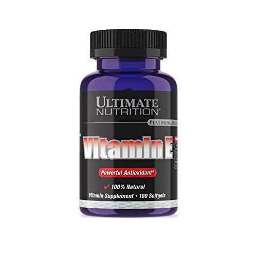 Ultimate Nutrition Vitamin E 400 IU Antioxidant - 100 Softgels - image 4