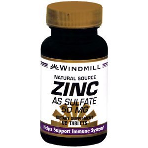 Windmill Zinc Sulfate 50 mg - 90 Tablets
