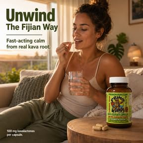 PRIMO KAVA Kava Capsules 100mg Calm & Relaxation - 30 Count - image 5