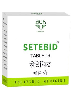 AVN Ayurveda Formulations Setebid Tablets - 100 Count