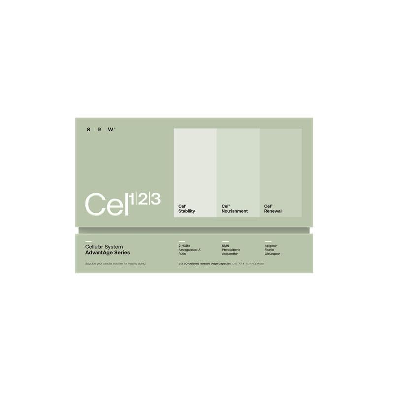 SRW Cel¹²³ Complete Cellular System for Healthy Aging - 180 Capsules