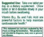 Dialyvite Vitamin B12 1000 mcg Methylcobalamin Chewable - 60 Wafers - image 3