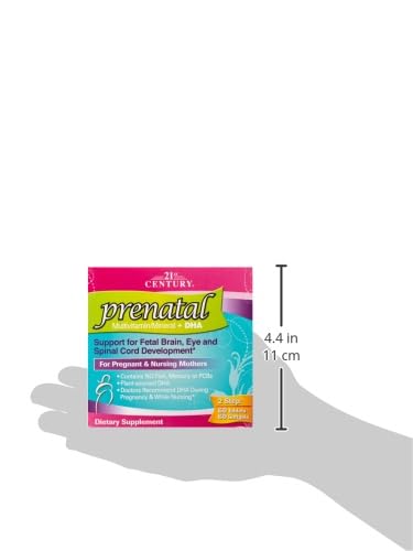 21st Century PreNatal Multivitamin + DHA - 120 Count - image 4