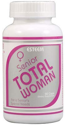 Esteem Senior Total Woman Multivitamin - 90 Capsules