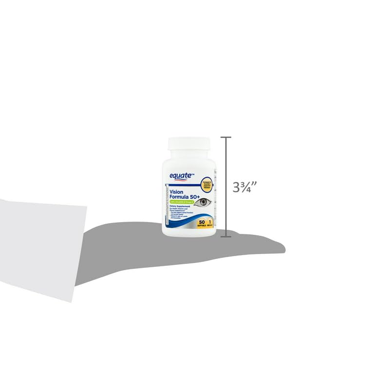 Convergence Vision Formula 50+ Softgels for Eye Health - 50 Count - image 3