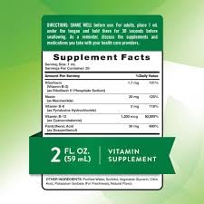 Nature's Truth Sublingual B Complex Liquid Plus B-12 - 2 fl oz (Pack of 2) - image 2