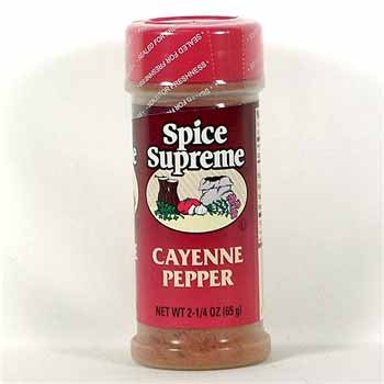 Spice Supreme Cayenne Pepper Shaker - 12 Pack