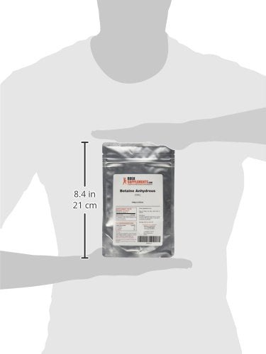 BulkSupplements.com Betaine Anhydrous Trimethylglycine (TMG) Powder