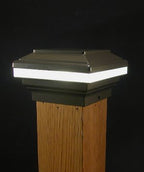 Aurora Saturn Anello LED Deck Light Bronze - 1 Count