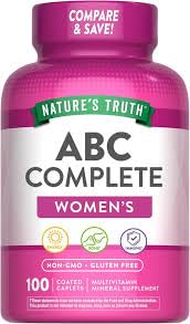 Nature's Truth ABC Complete Women's Multivitamin - 300 Tablets
