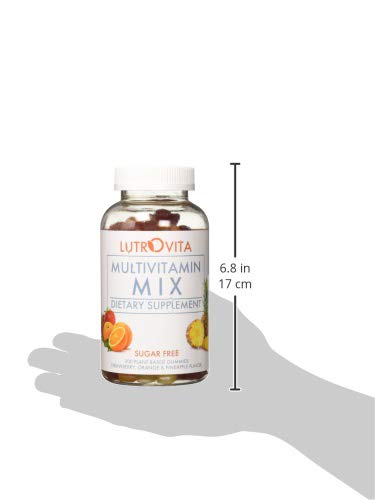 Lutrovita Lutrovita Gummy Pineapple Orange Strawberry Count