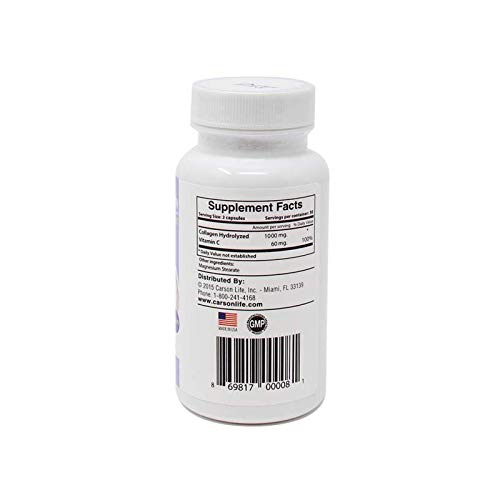 Carson Life Collagen with Vitamin C Capsules - 120 Count - image 2