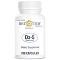 Bio-Tech Pharmacal D3-5 Vitamin D3 5000 IU - 250 Capsules
